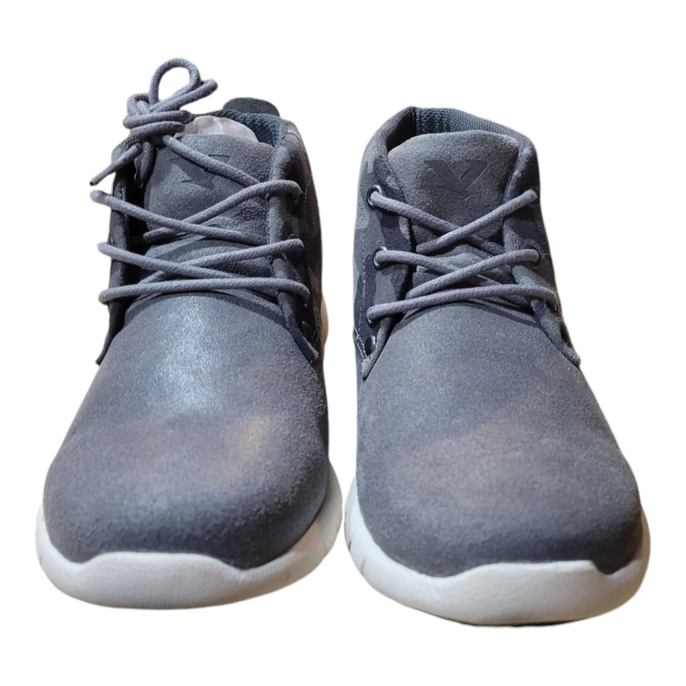 TERRITORY‎ TRIGGER GREY CAMO SUEDE LEATHER CHUKKA BOOTS NWT SZ 9.5
